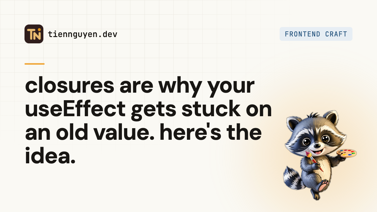 Closures in JavaScript, and the stale-closure bug in React