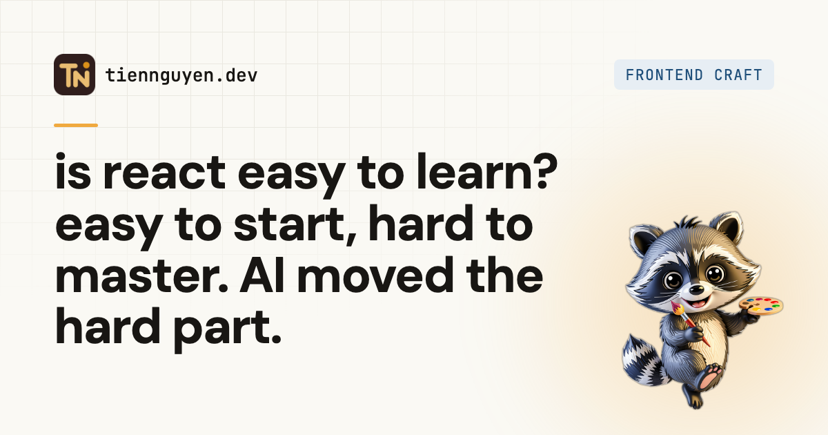 Is React easy to learn? An honest 2026 answer